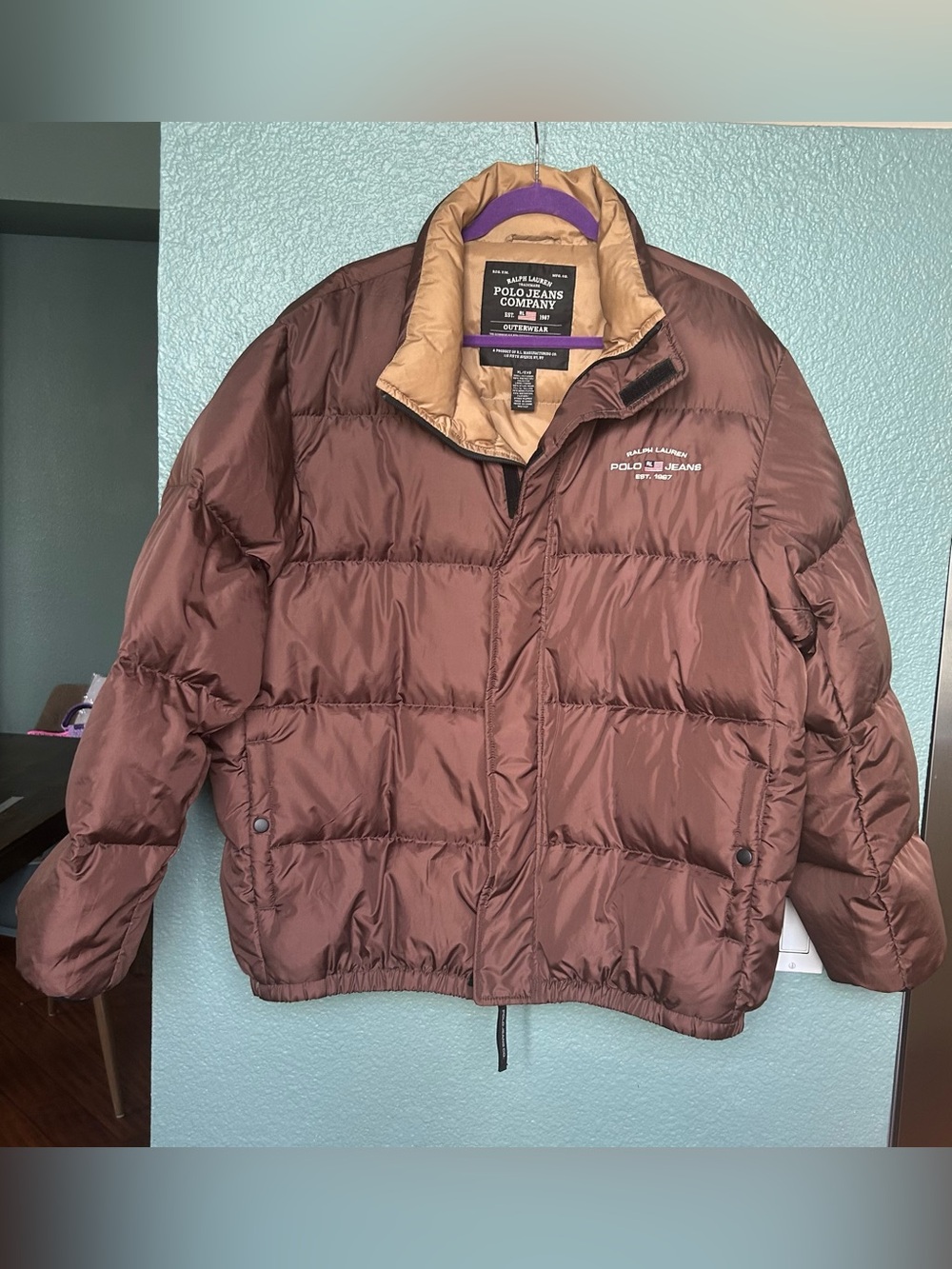 Vintage Ralph Lauren Puffer
Jacket EXCELLENT CONDITION